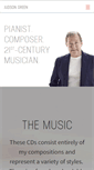 Mobile Screenshot of judsongreenmusic.com